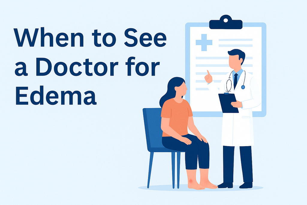 when to see a doctor for edema