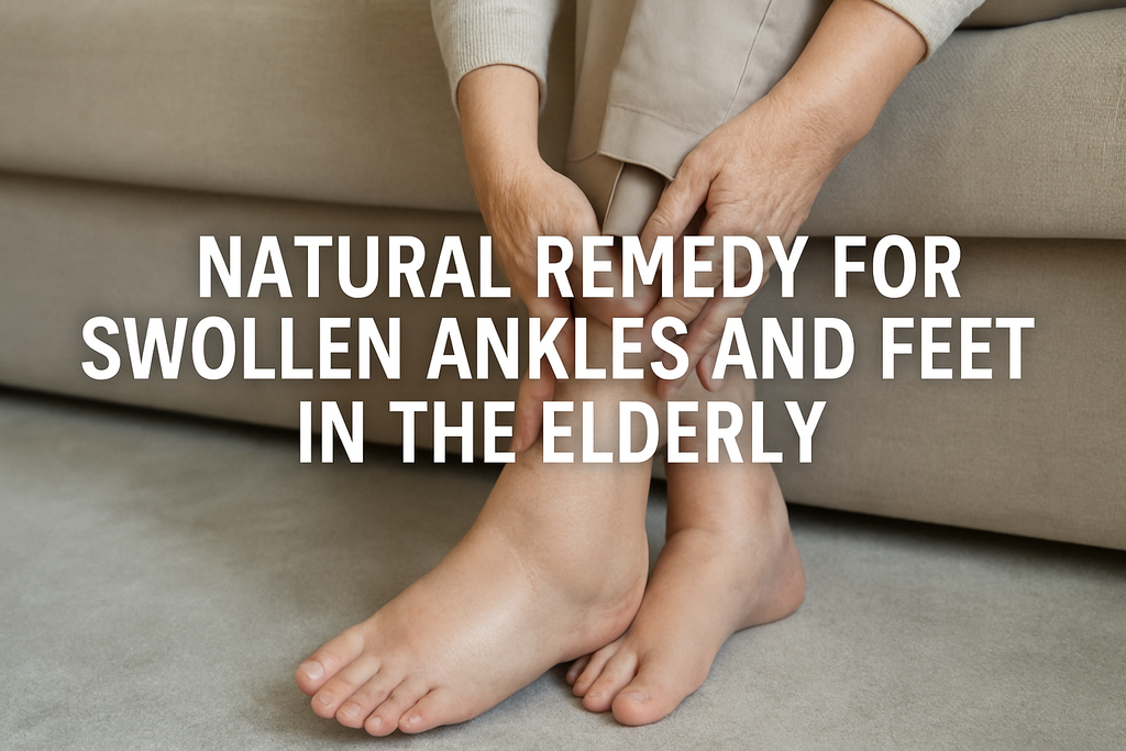 Natural Remedy for Swollen Ankles and Feet in the Elderly