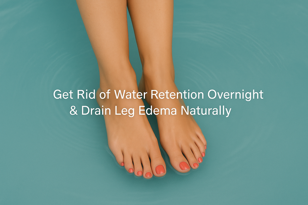 Get Rid of Water Retention Overnight & Drain Leg Edema Naturally