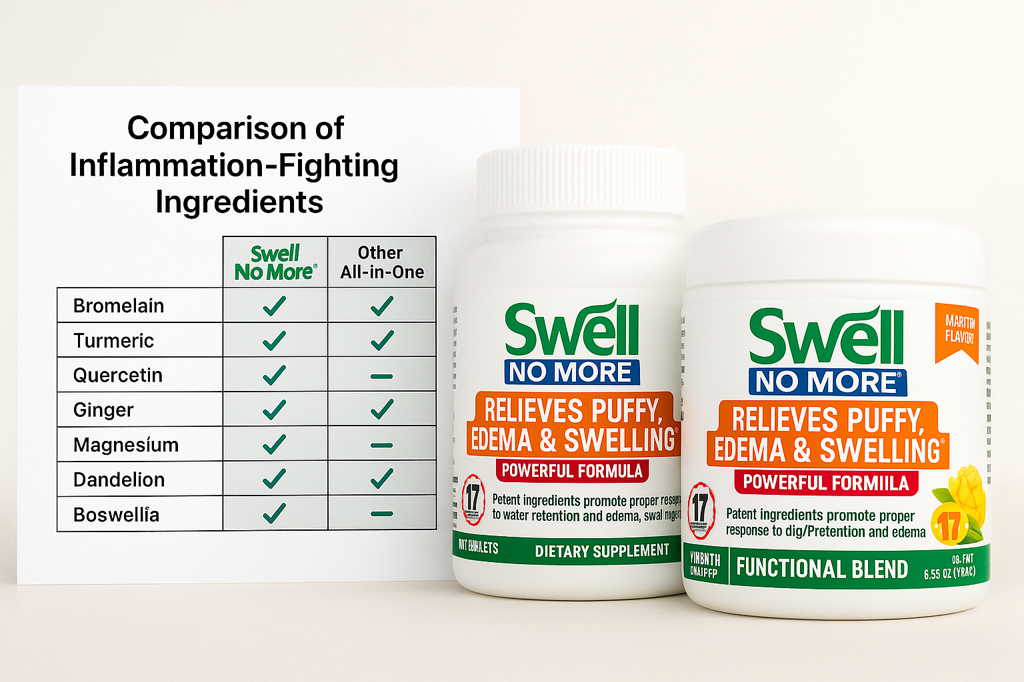 best all in one anti inflammatory supplement comparison chart